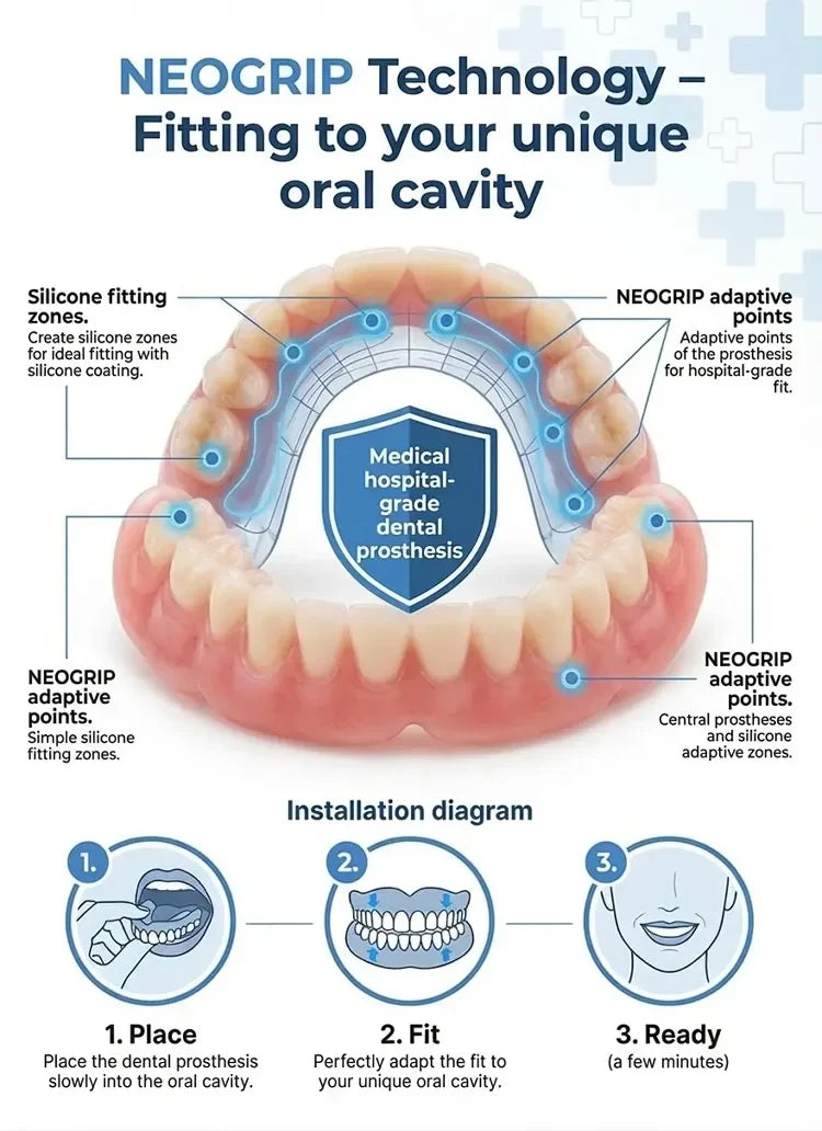 🏆Ends Today: 50% OFF!  🏆2026 Bestselling Product🦷 Fit for a Fresh Smile, Say Goodbye to Wearing Discomfort!🌎